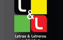 LETRAS Y LETREROS PUBLICIDAD, Avisos en Bogotá