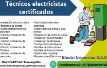 Electri-Urgencias S.A.S. - Electricistas Certificados, Instalaciones Eléctricas Residenciales - Bogotá