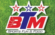 BTM Sports Fun & Food Alitas BBQ , Bar de Deportes , Tacos, CALI