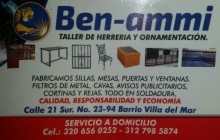 Ben-ammi, Herrería y Ornamentación - Villavicencio