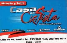 ALMACÉN Y TALLER CASA DEL CICLISTA, BUGA - VALLE DEL CAUCA