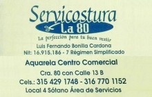 SERVICOSTURA LA 80, Centro Comercial Aquarela - Cali, Valle del Cauca