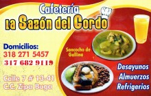 CAFETERIA LA SAZON DEL GORDO, BUGA - VALLE DEL CAUCA