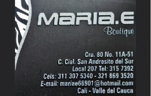 Maria E. Boutique, Centro Comercial San Andresito Sur - Cali