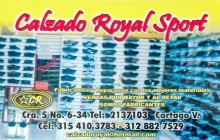 Calzado Royal Sport, Cartago - Valle del Cauca