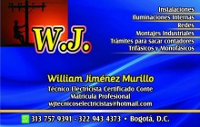 W.J. Técnicos Electricistas, Bogotá