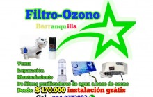 Filtro Purificador de Agua a Base de Ozono, Sistemas de Sustitutos, Mantenimiento y Reparación - Barranquilla