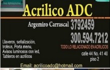 LAURY PUBLICIDAD S.A.S. - ACRÍLICO ADC, Barranquilla