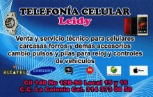 Telefonía Celular Leidy, Barrio Cedritos - Bogotá