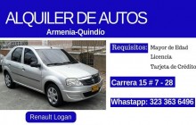Alquiler de Automovil Renault Logan - Armenia, Quindío