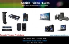 Reparación Sonido - Video - Cabinas Televisores - Luces, Bogotá